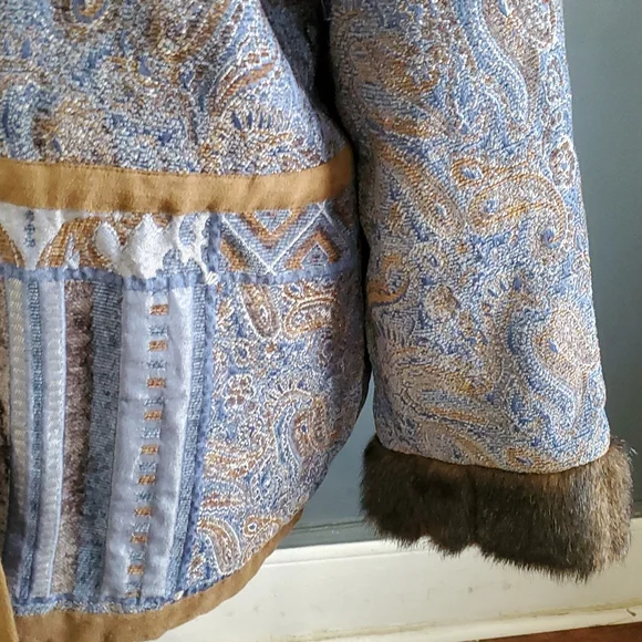 Isabella's Journey signature collection women' blue button down jacket s… - Picture 6 of 17